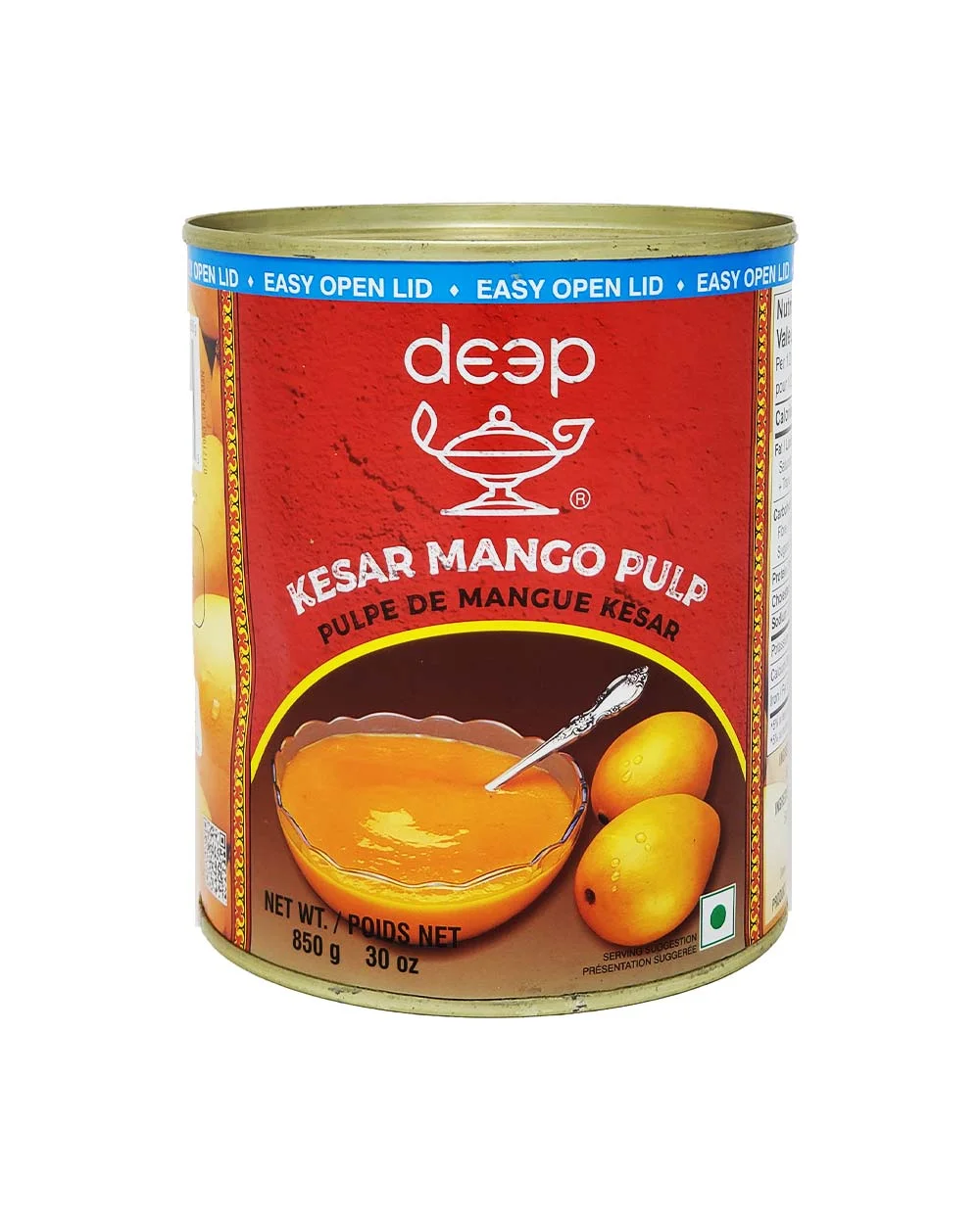 Deep Deep Kesar Mango Pulp 850g 850g